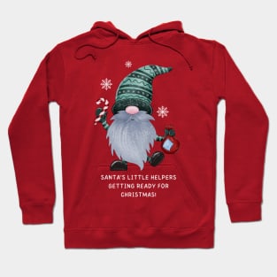 Santa's Little Helpers Getting Ready for Christmas Hoodie